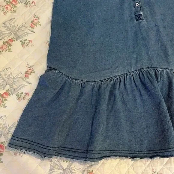 Pilcro Flounced Tunic Dress size Large Anthropologie - Picture 6 of 10